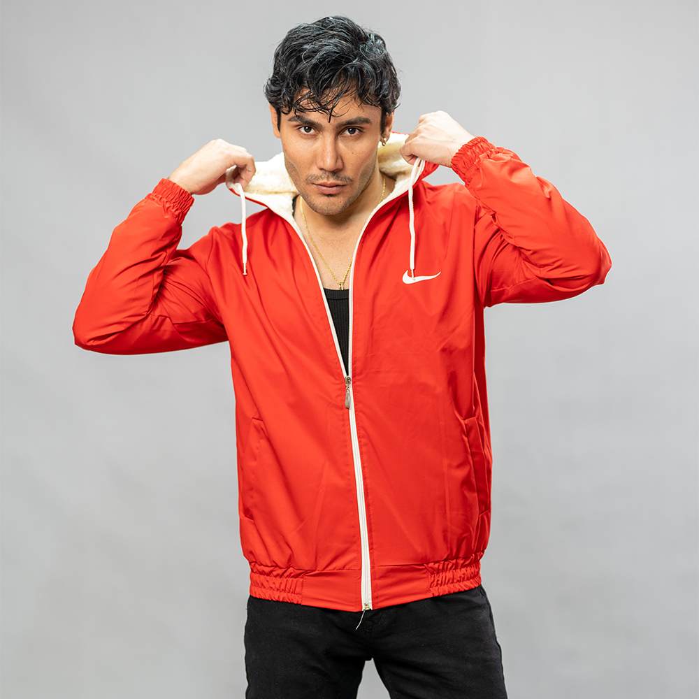 کاپشن مدل Nike قرمز