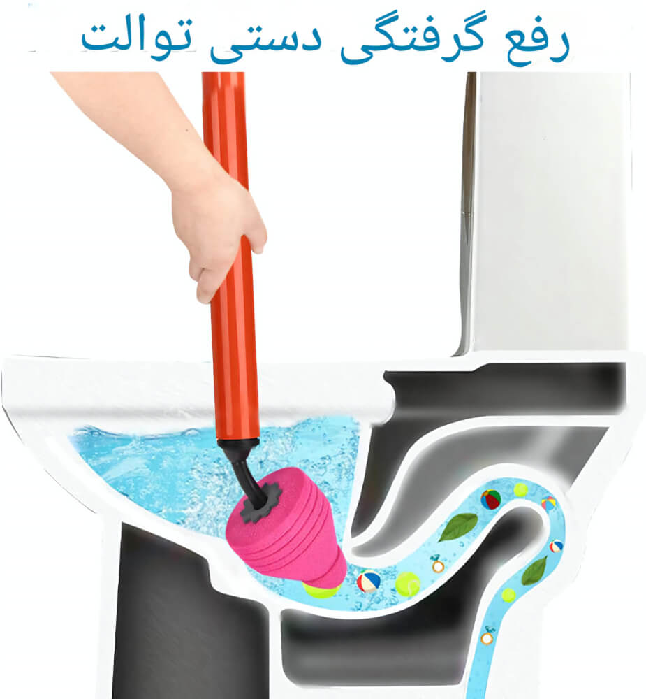 چاه باز کن توالت فرنگی